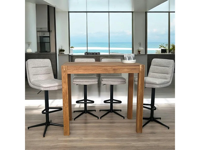 Table mange debout chêne 120x70cm FJORD