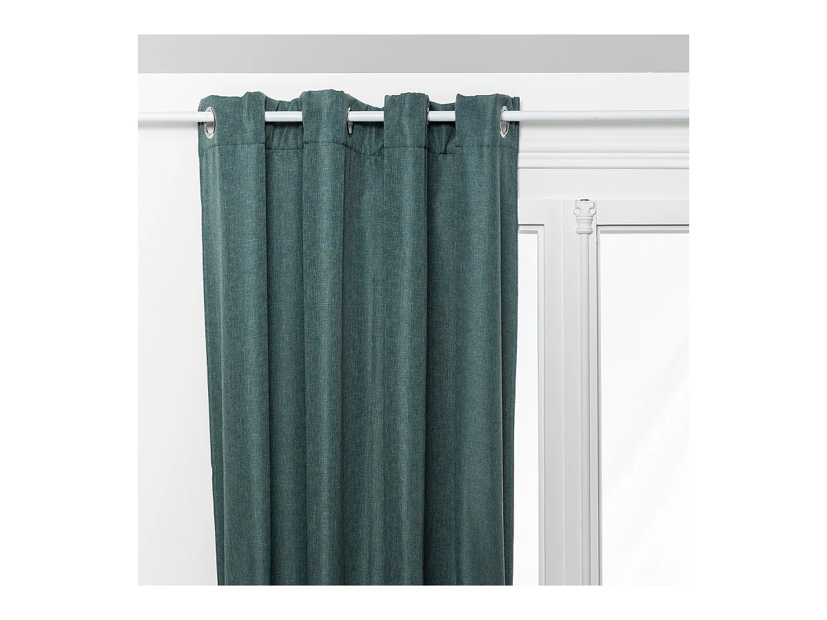 Rideau Isolant "Tim" 140x260cm Vert Jade