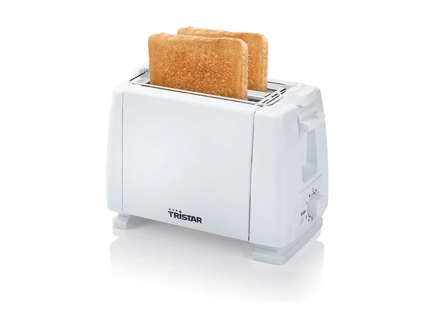 Tostador Tristar BR-1009 650W 2 rejillas 6 niveles blanco