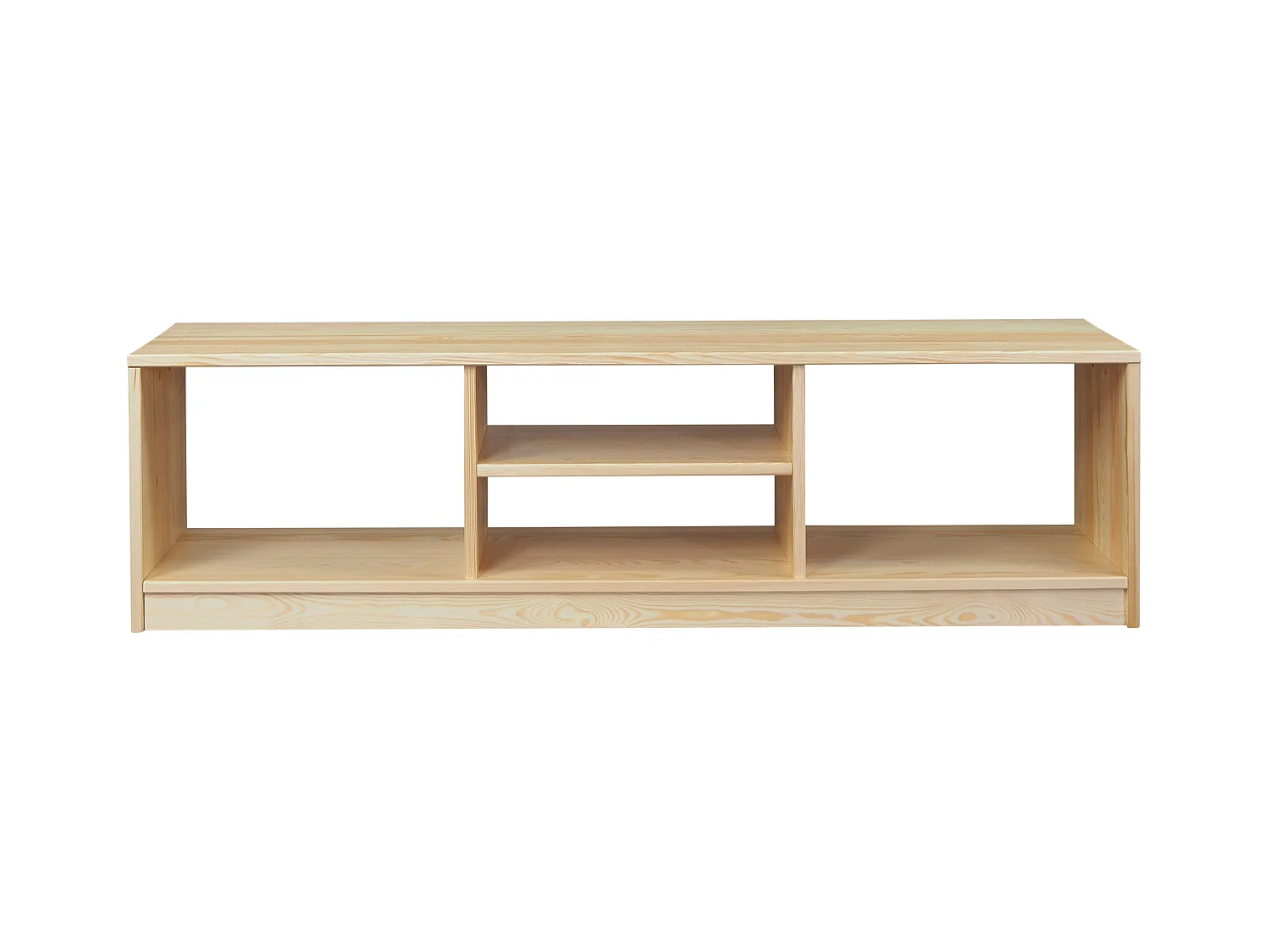 Table RTV 160 cm EKO en bois, couleur pin