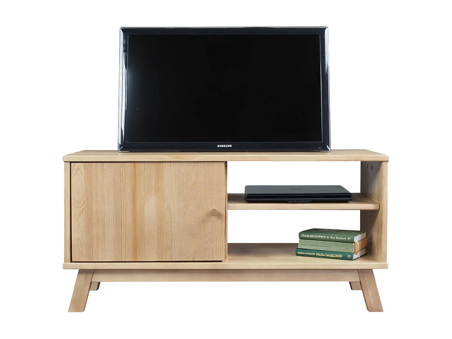 Oregon houten RTV kast 109 cm, kleur eiken