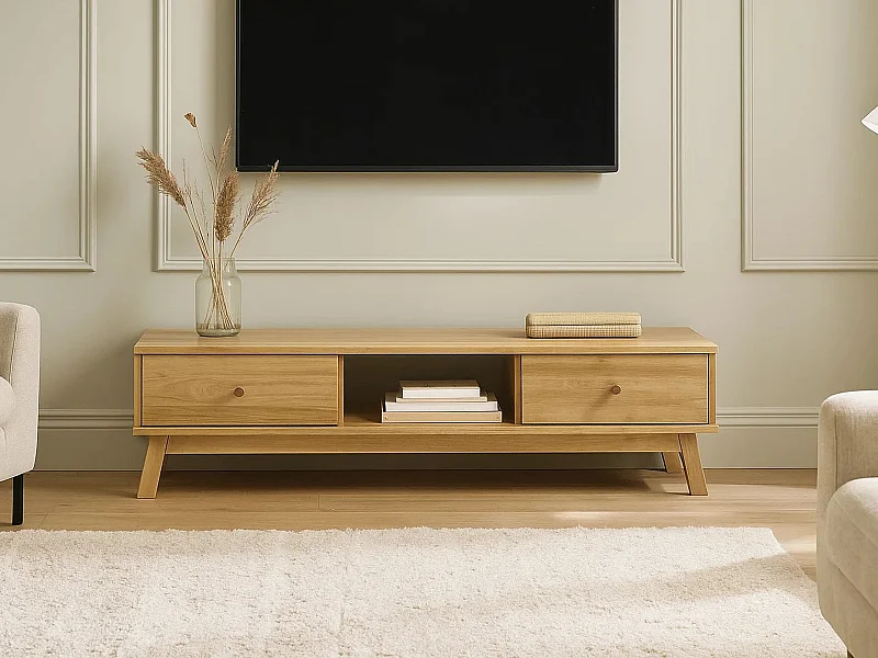 Armoire RTV Oregon wood 160 cm, coloris chêne