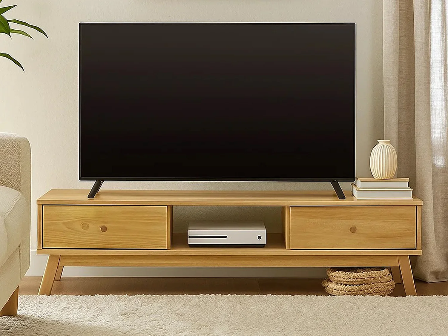 Armoire RTV Oregon wood 160 cm, coloris chêne