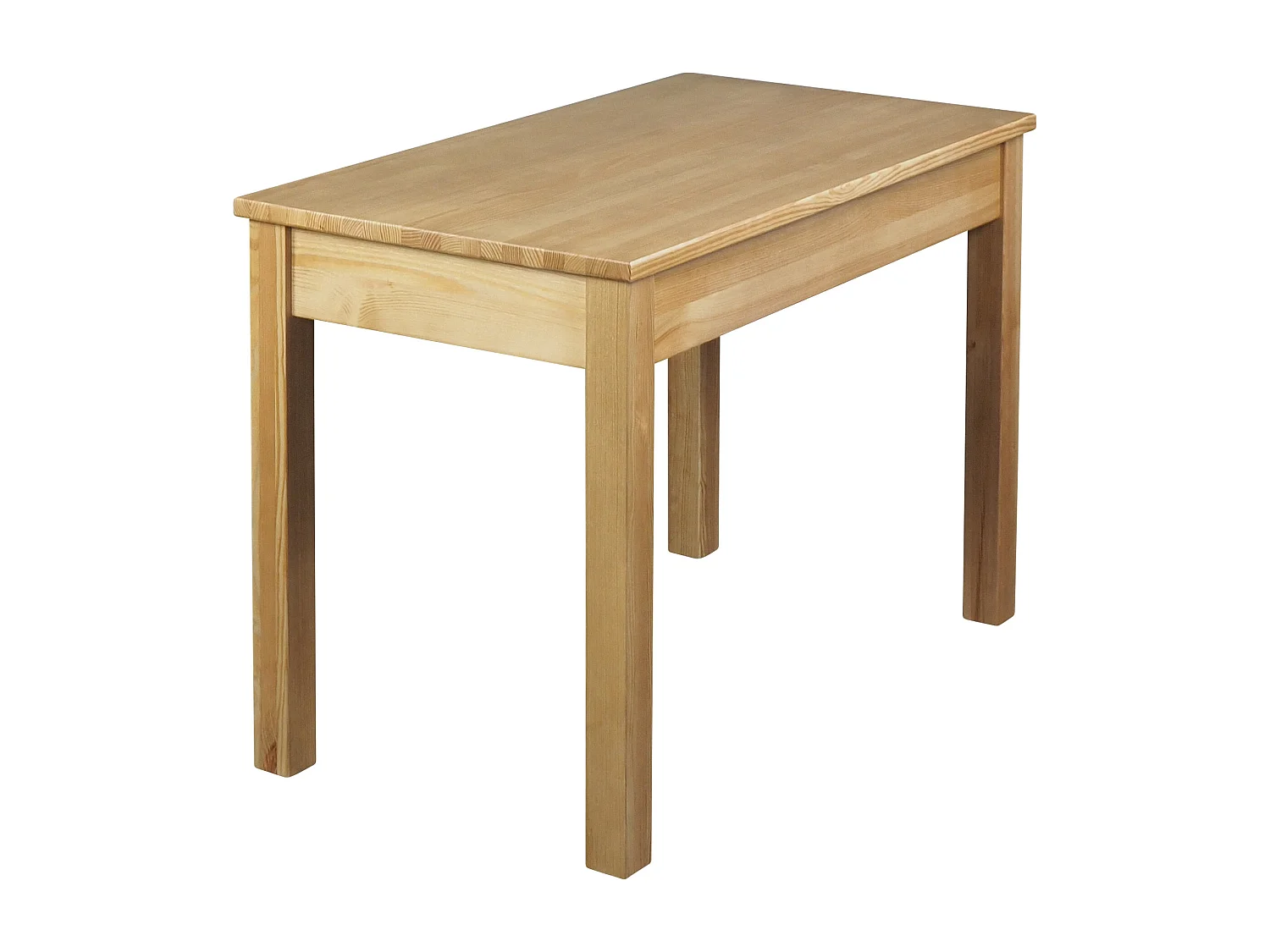 Table en bois 110x60 cm, couleur chêne