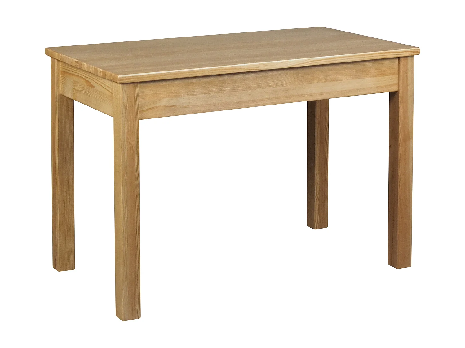 Table en bois 110x60 cm, couleur chêne
