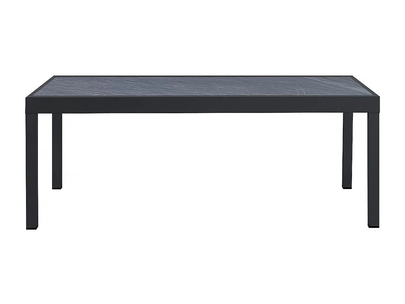 Salon de jardin repas extensible "Lagos" - 200/320 x 105 x 76 cm - 12 chaises - Taupe