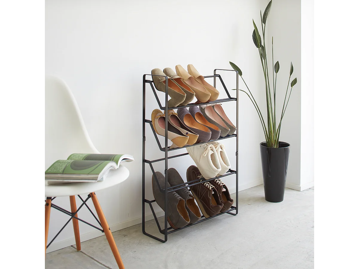 Meuble à chaussures à 4 niveaux L53 cm - FRAME