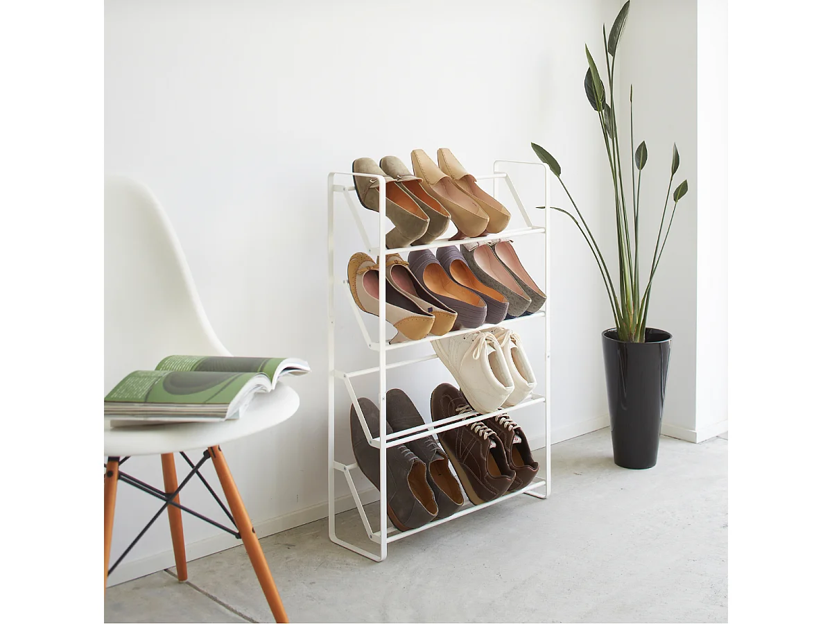 Meuble à chaussures à 4 niveaux L53 cm - FRAME