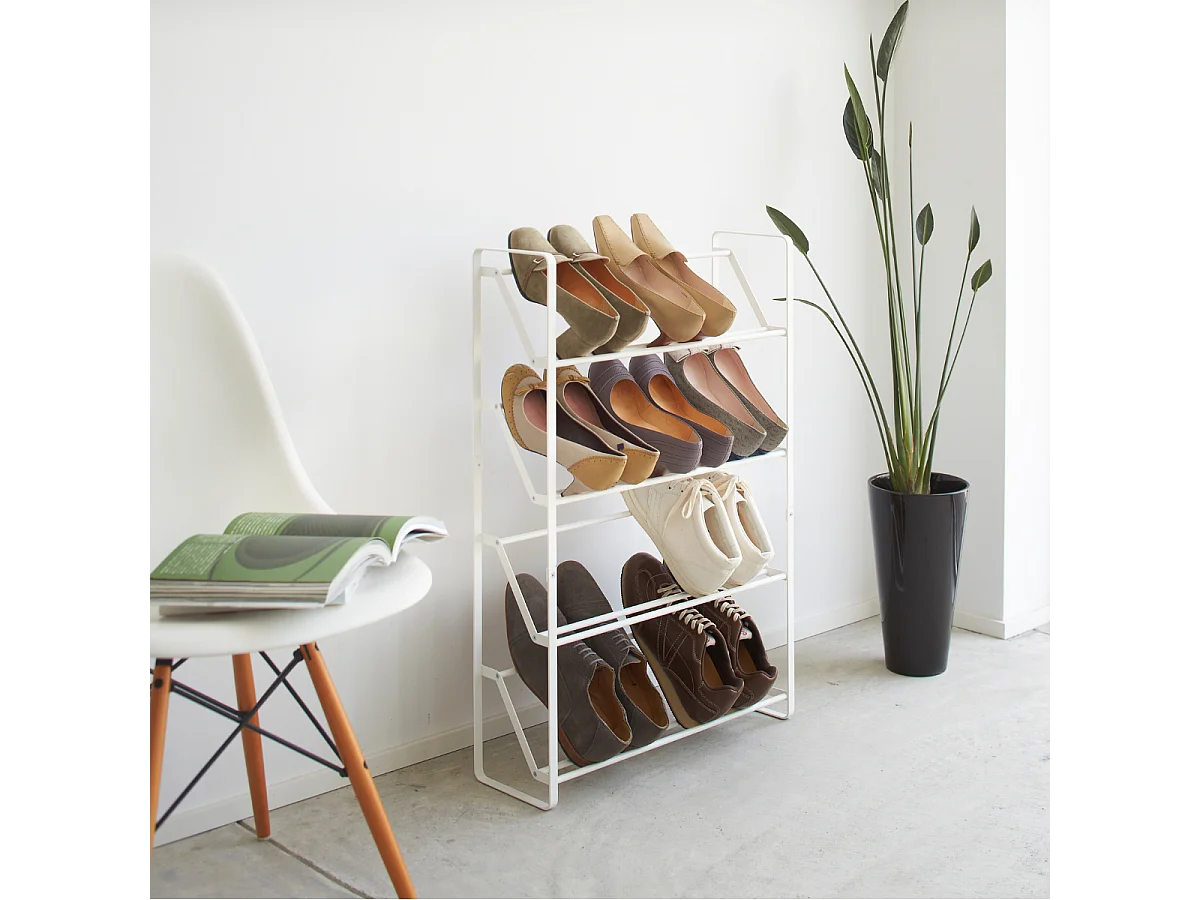 Meuble à chaussures à 4 niveaux L53 cm - FRAME