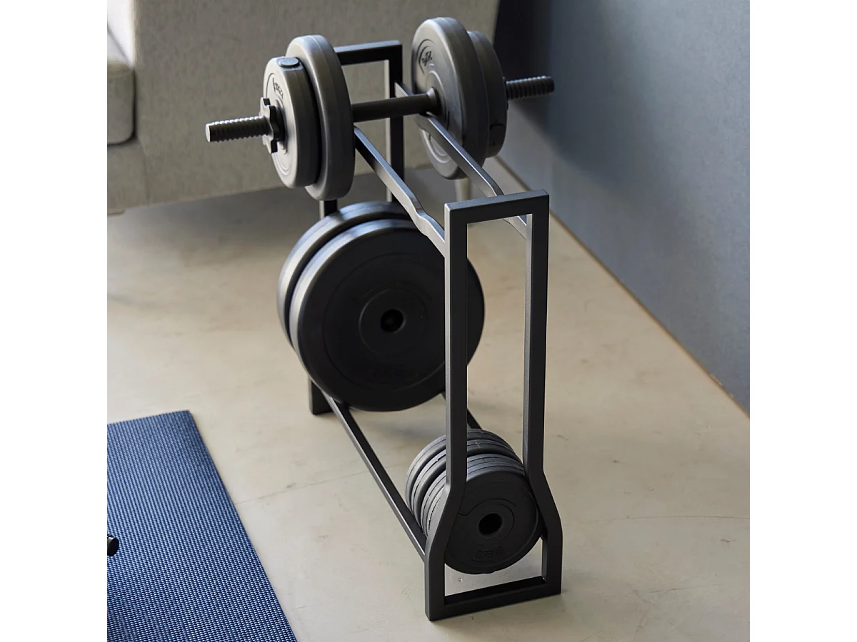 Étagères pour haltères L52 cm - TOWER