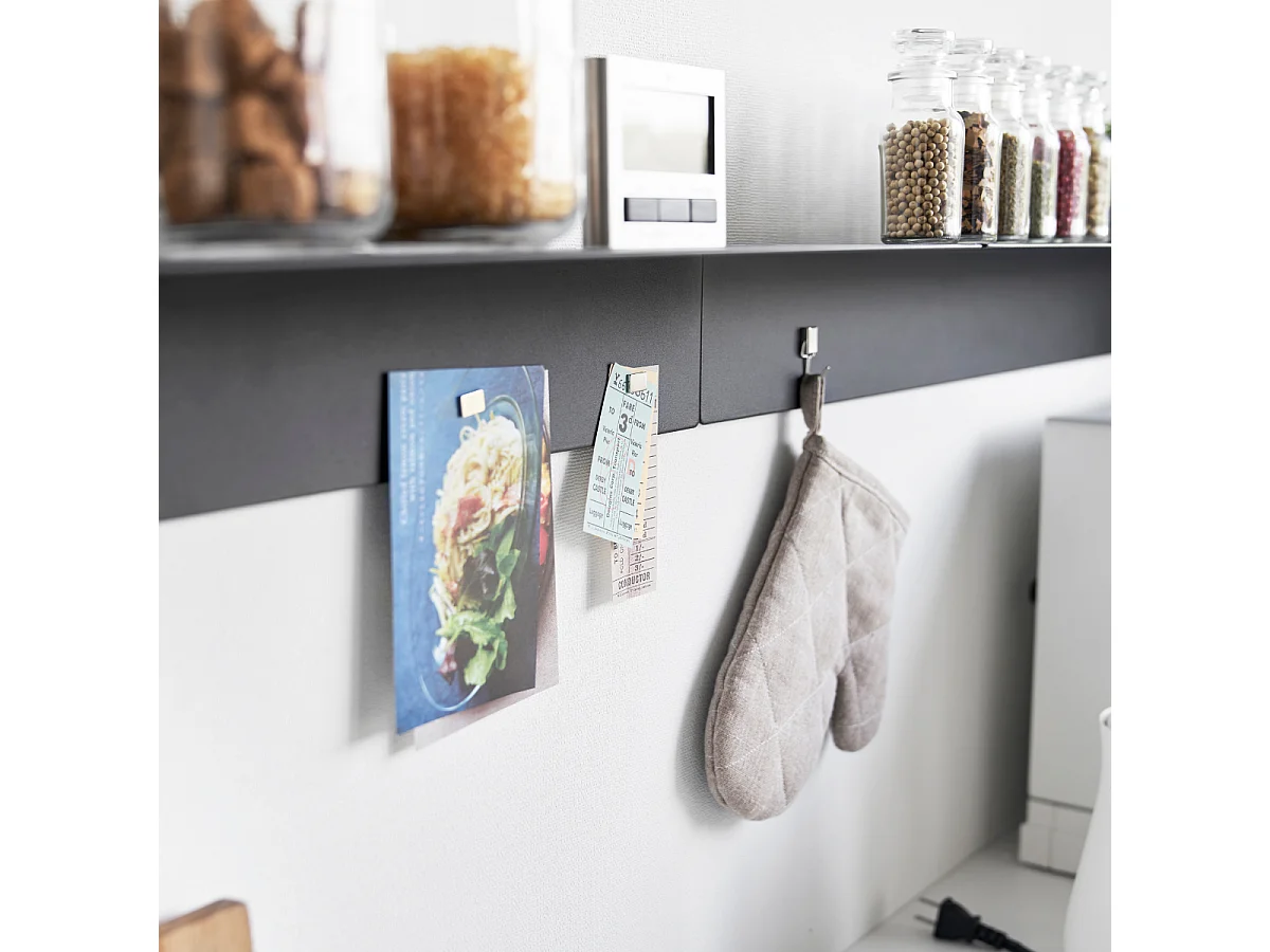 Wandregal mit Magnettafel L90 cm - TOWER