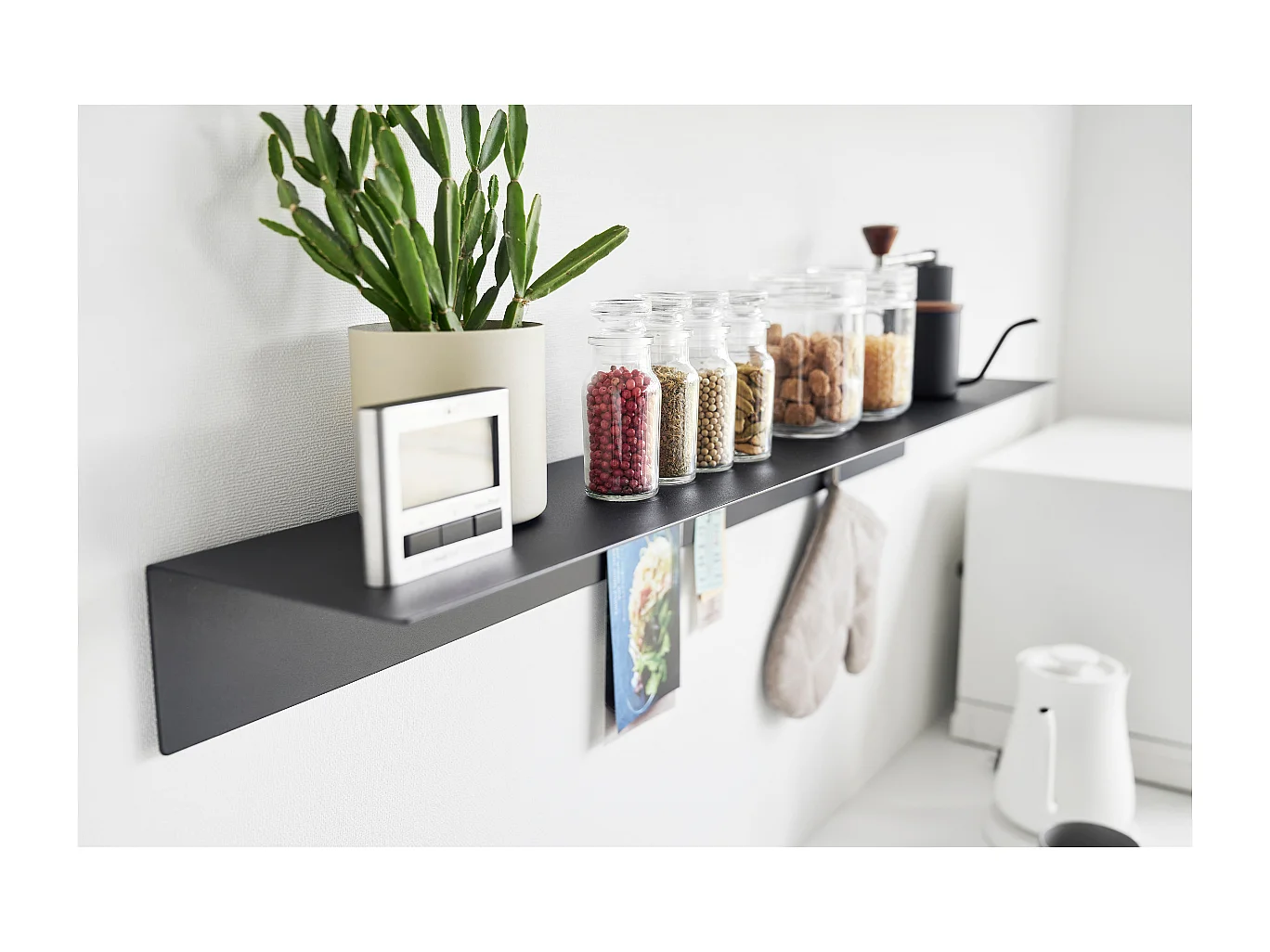 Wandregal mit Magnettafel L90 cm - TOWER