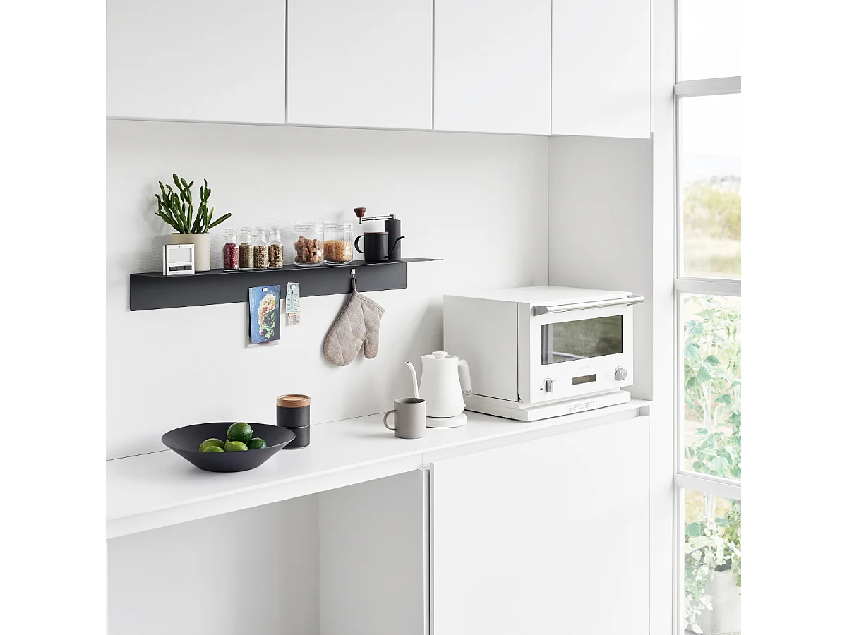 Étagère murale avec panneau magnétique L90 cm - TOWER