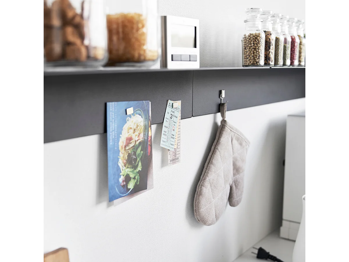 Wandregal mit Magnettafel L90 cm - TOWER