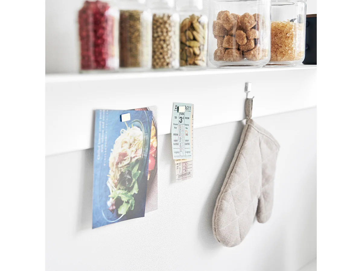 Wandregal mit Magnettafel L90 cm - TOWER