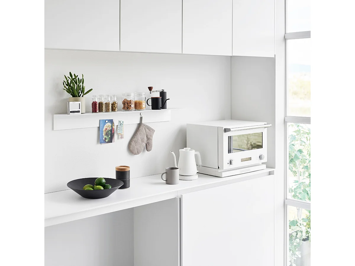 Étagère murale avec panneau magnétique L90 cm - TOWER