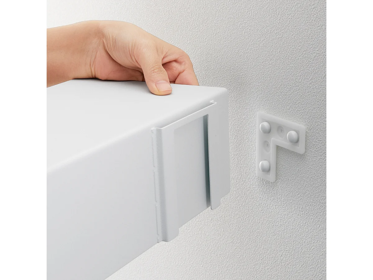 Étagère murale avec panneau magnétique L90 cm - TOWER