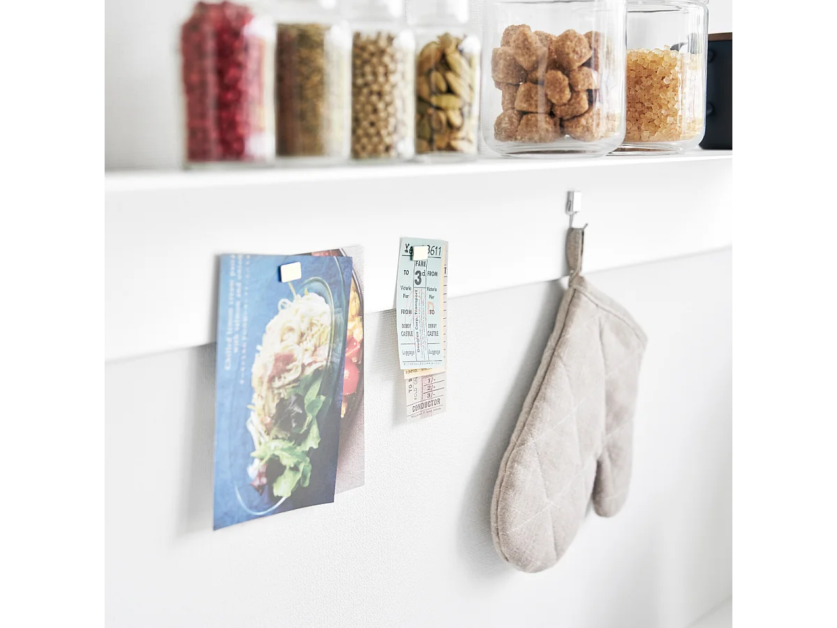 Wandregal mit Magnettafel L90 cm - TOWER