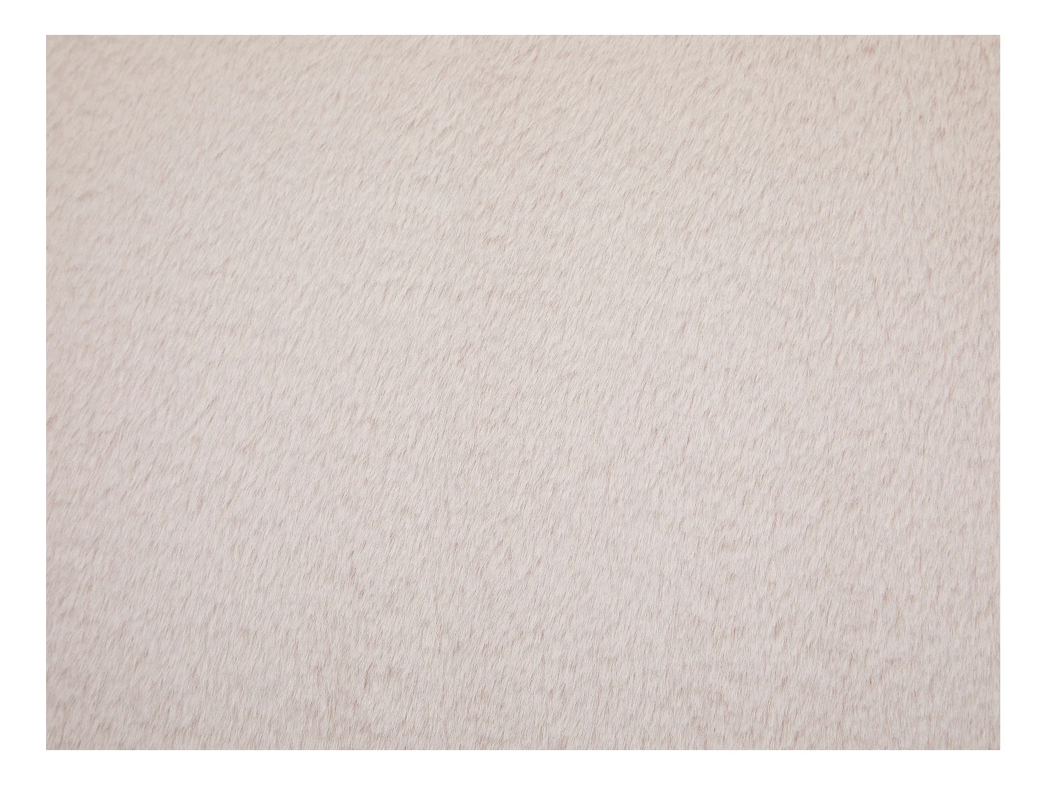 Fauteuil pivotant en fausse fourrure rose VEREIDE