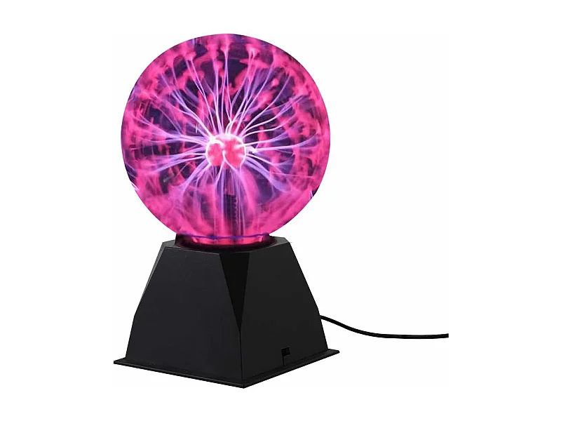 Lampe Plasma Magique 6 Pouces - Sphère Lumineuse Électrique pour Enfants, Décoration de Table et Cadeau Nuit