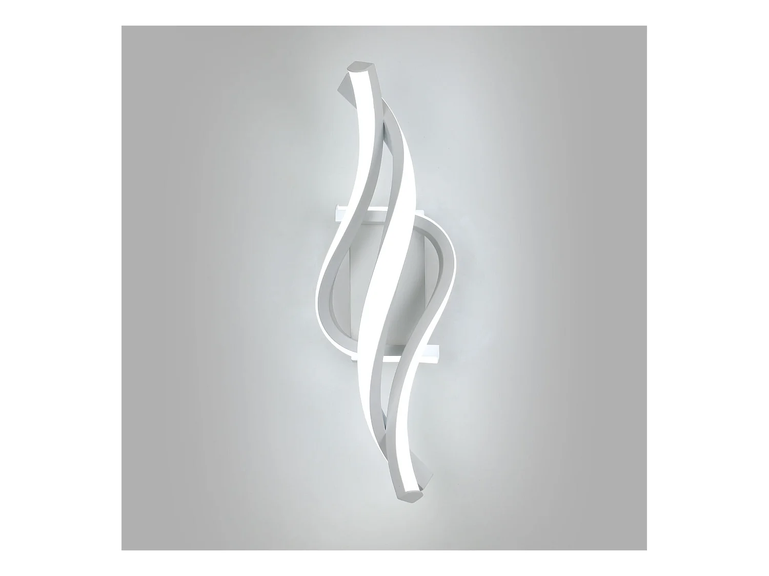 Applique Murale LED Intérieure, 22W Blanc Froid 6000K, Design Moderne pour Chambre, Salon, Escalier, Couloir