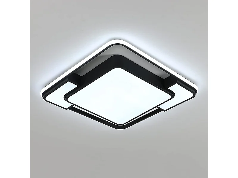 Plafonnier LED Carré (Spécification: 52*52*5 Diamètre 52cm 48w Lumière Blanche 220V)