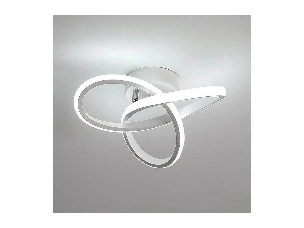 LED Plafonnier, Lampe de Plafond en Acrylique 22W, Plafonnier dimmable 3000K/4000K/6000K pour Cuisine Salon Chambre à Coucher Dia 24CM