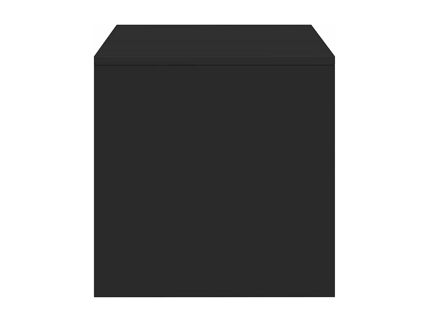 Meuble TV Noir 100 x 40 x 40 cm Aggloméré