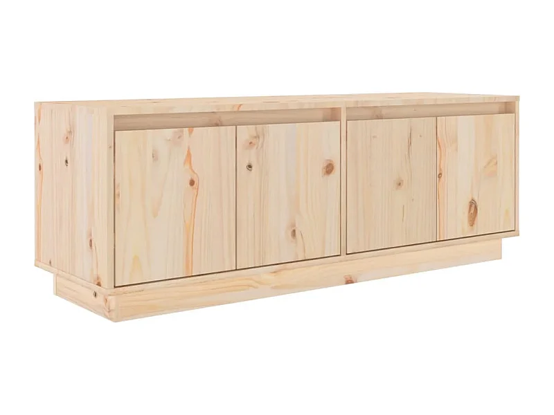Meuble TV 110x34x40 cm Bois de pin massif