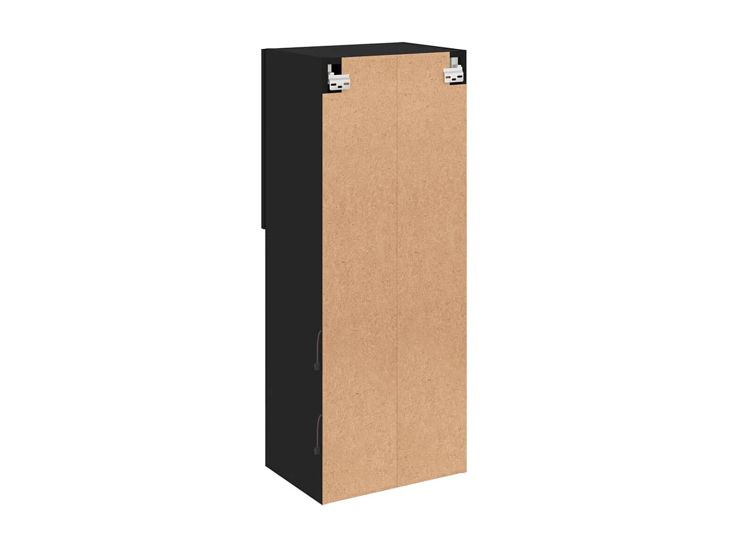 Meuble TV avec lumières LED noir 40,5x30x102 cm