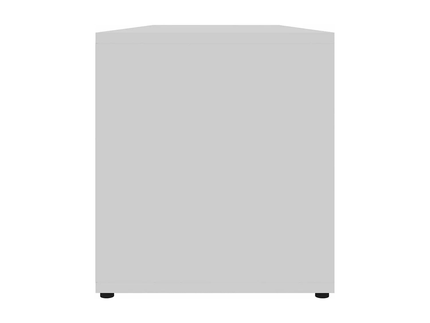 Meuble TV Blanc 120x34x37 cm Bois d'ingénierie