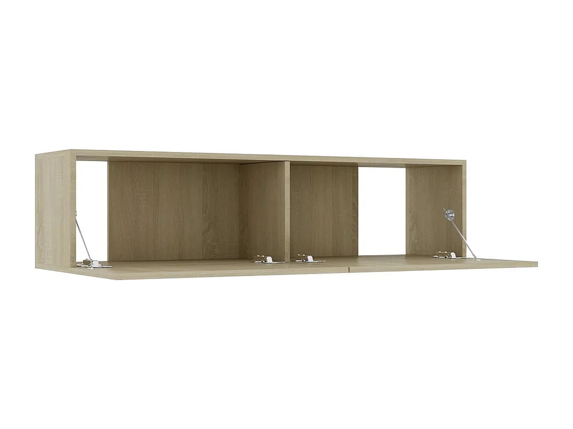 Meuble TV Chêne sonoma 120x30x30 cm Bois d’ingénierie