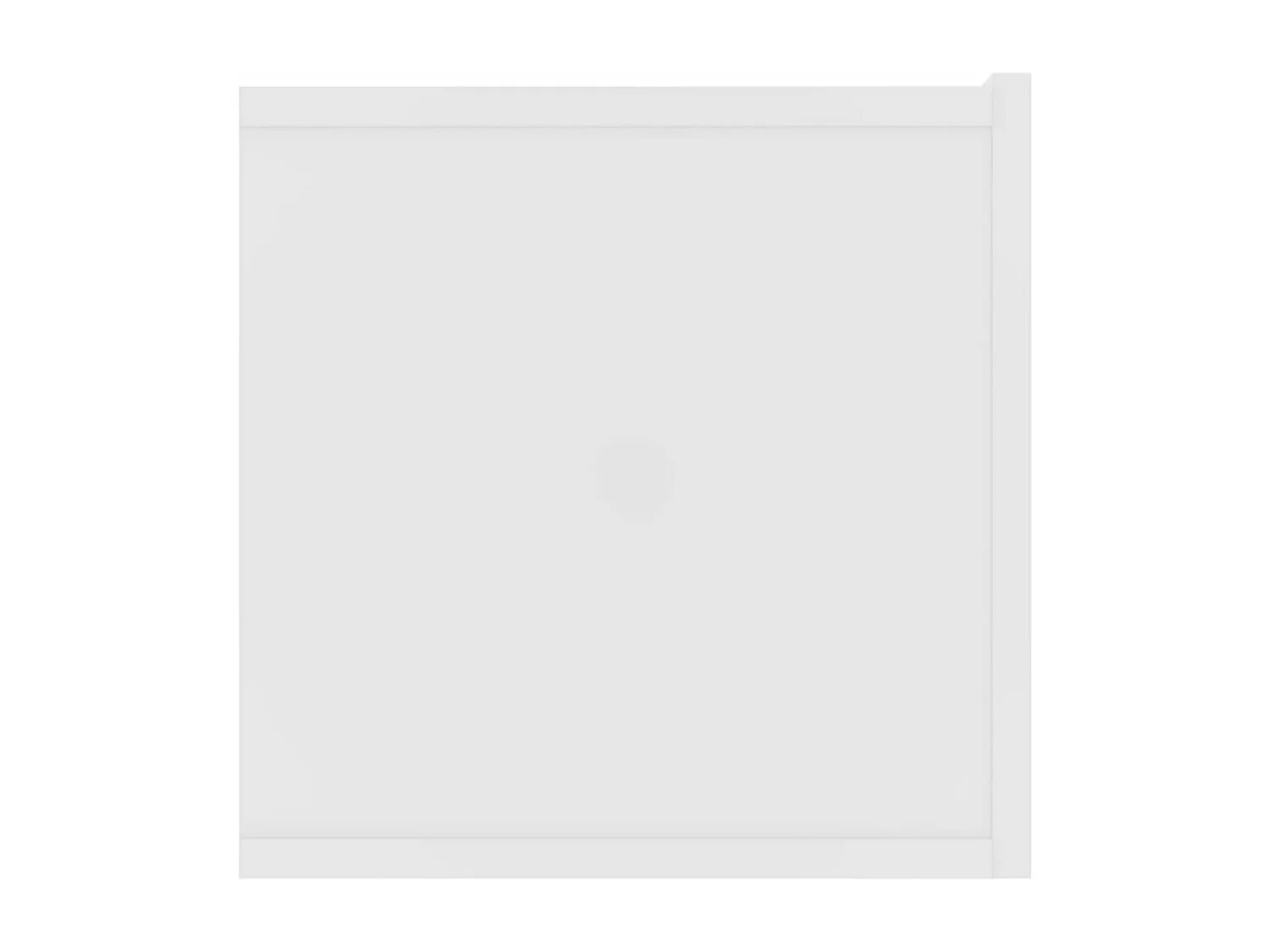 Meubles TV 2 pcs blanc 80x30x30 cm bois d'ingénierie