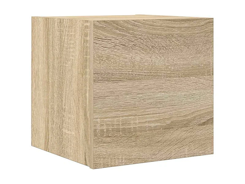 Meuble TV mural Chêne sonoma 30,5x30x30 cm