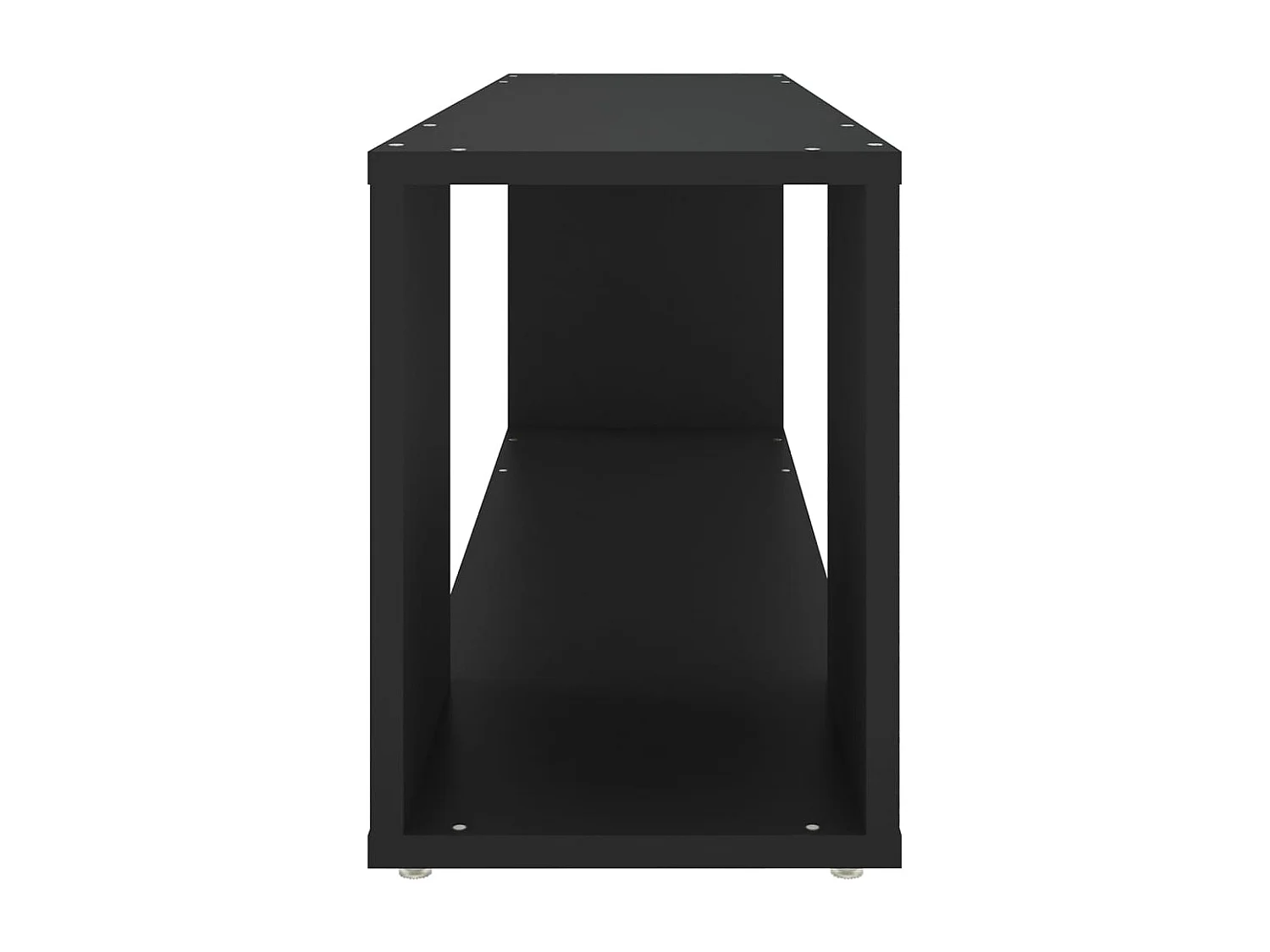 Meuble TV Noir 100x24x32 cm Bois d'ingénierie