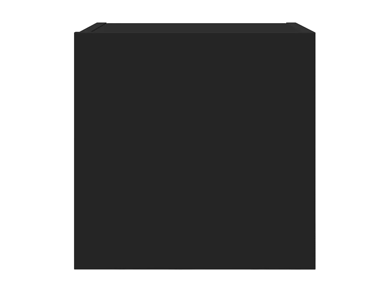 Meubles TV muraux 2 pcs Noir 30,5x30x30 cm