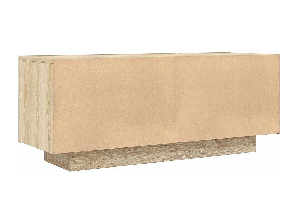 Meuble TV Chêne sonoma 100x35x40 cm Bois d'ingénierie