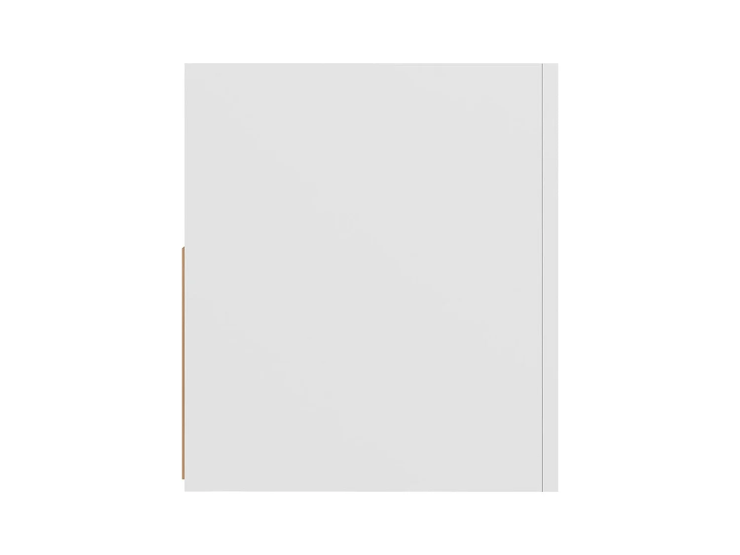 Meuble TV avec lumières LED blanc 90x35x40 cm