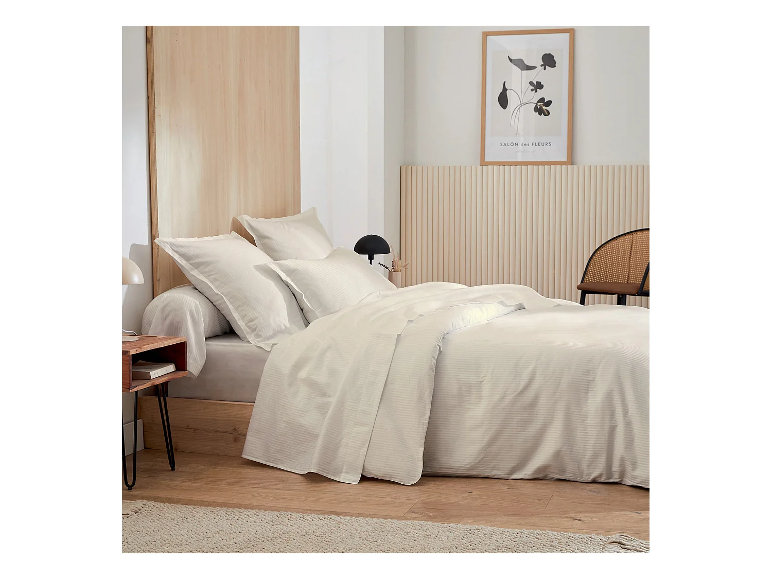 Housse de couette esprit grand hôtel