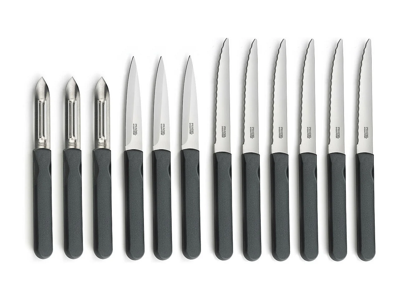 Energy Gris - Set de 12 pièces de petite coutellerie