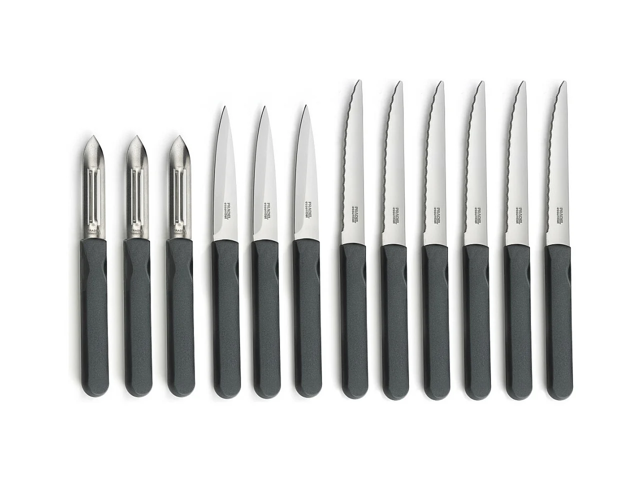 Energy Gris - Set de 12 pièces de petite coutellerie