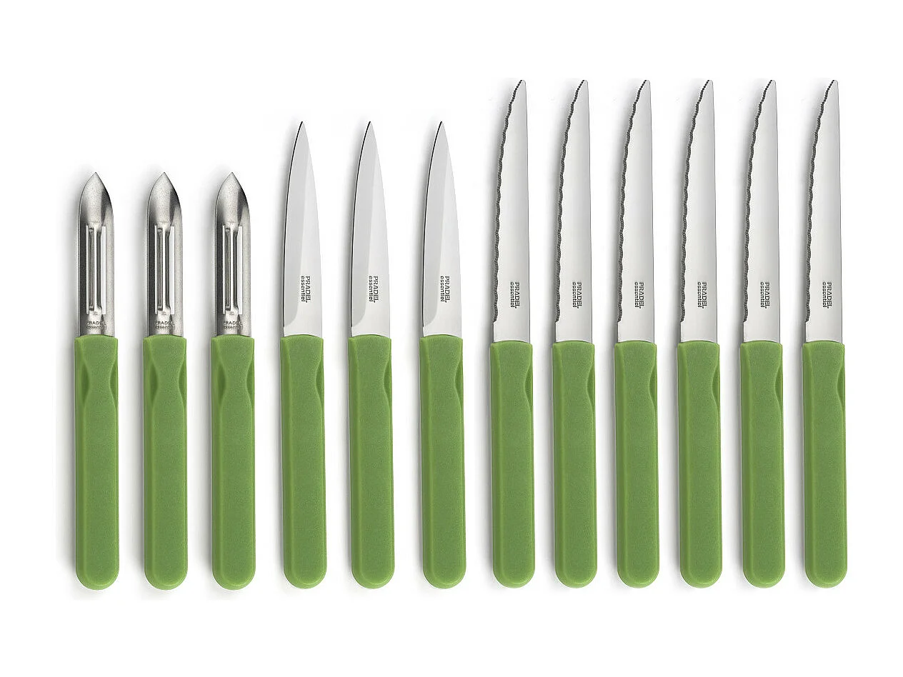 Energy Vert - Set de 12 pièces de petite coutellerie