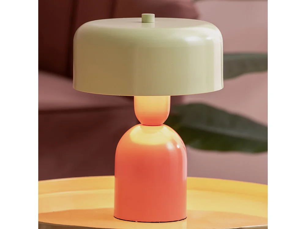 Double funky - Lampe à poser en métal - Vert