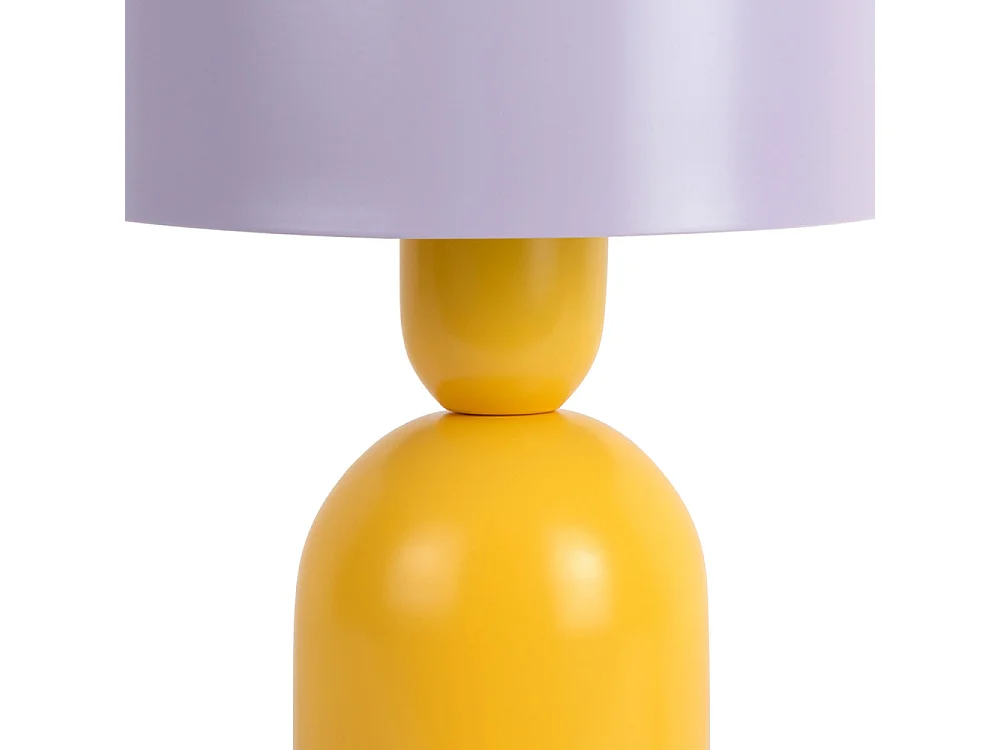 Double funky - Lampe à poser en métal - Violet