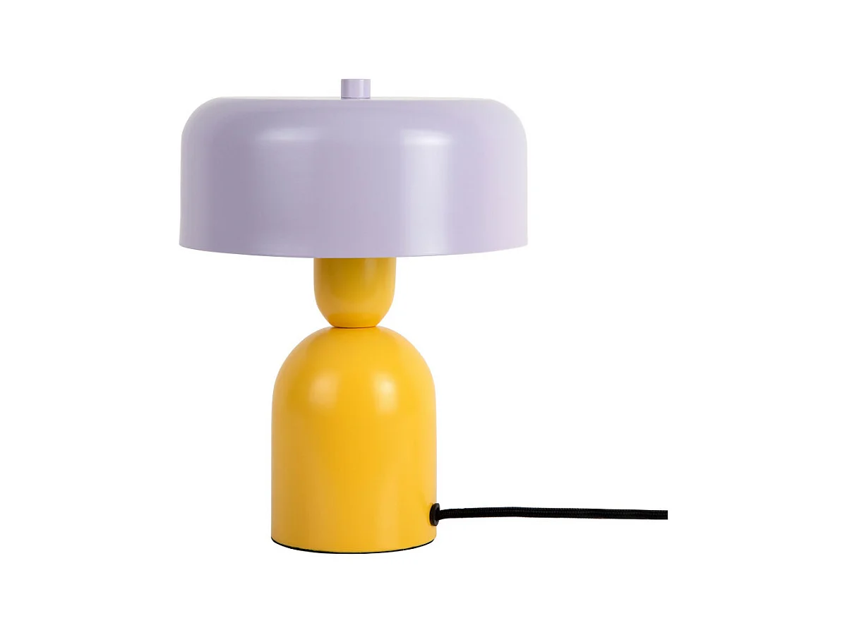 Double funky - Lampe à poser en métal - Violet