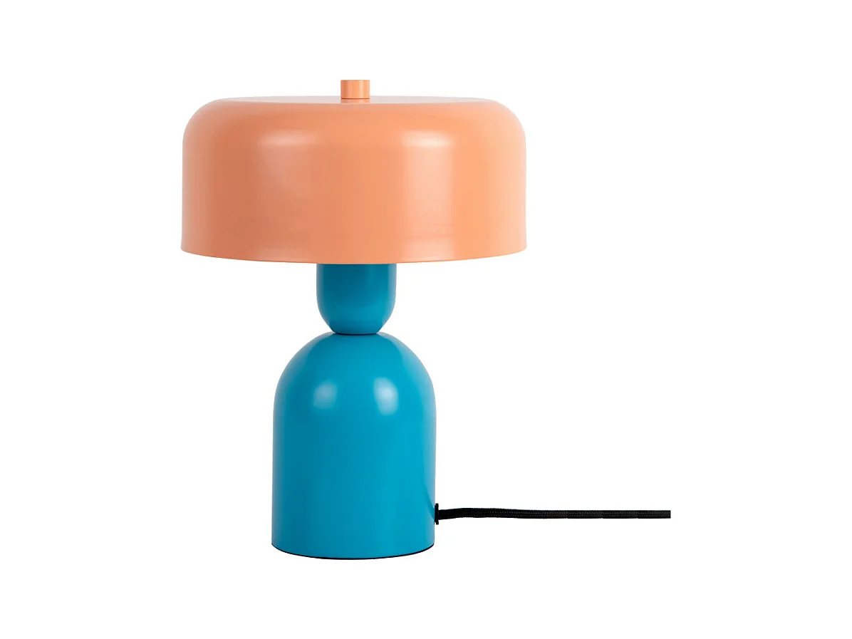 Double funky - Lampe à poser en métal - Orange