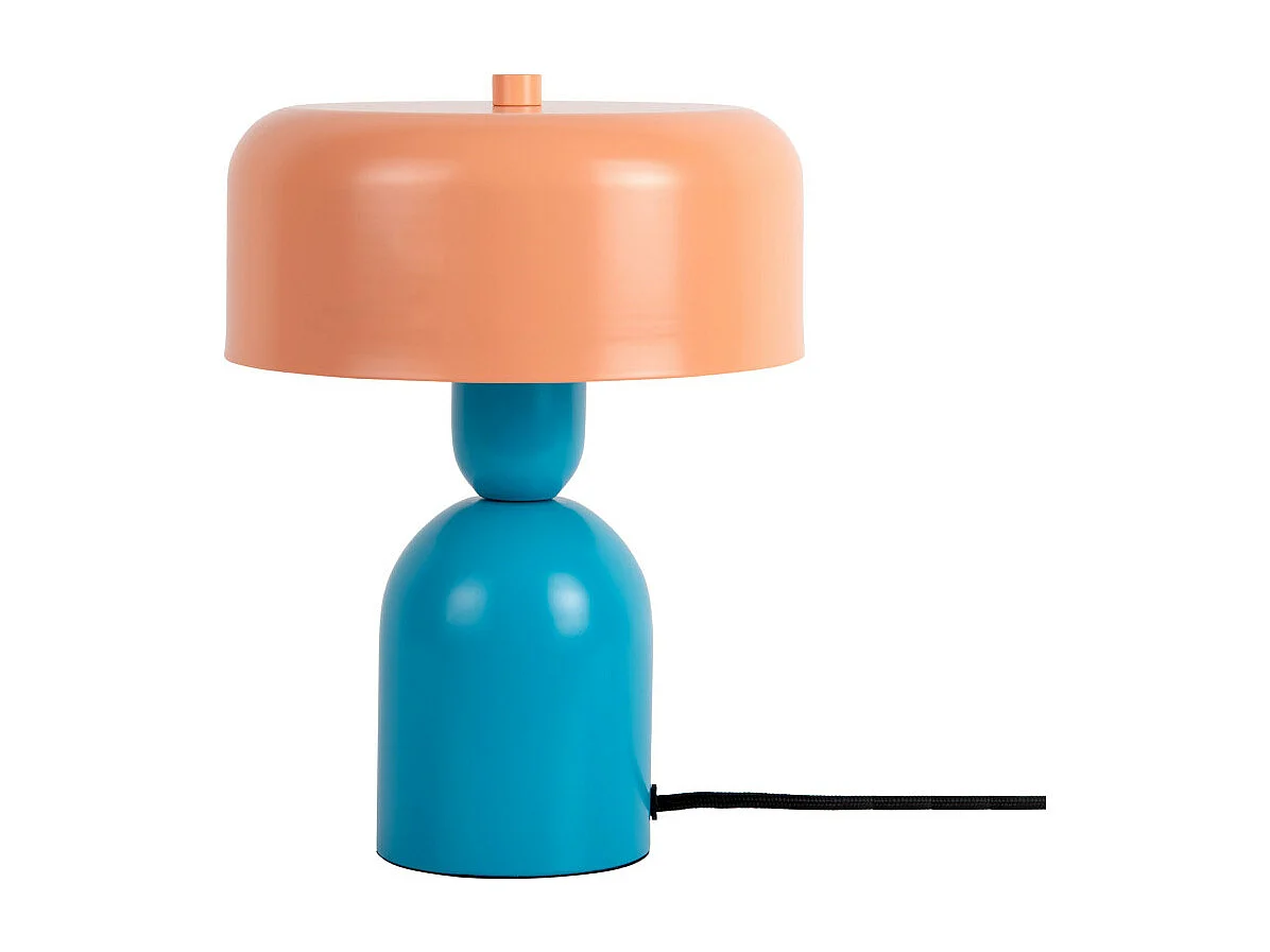 Double funky - Lampe à poser en métal - Orange