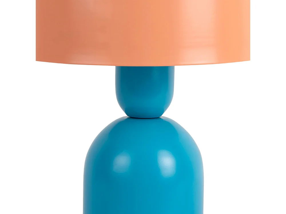 Double funky - Lampe à poser en métal - Orange