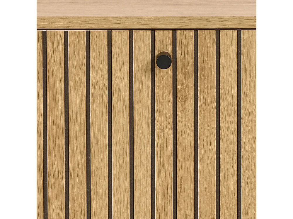 Storo - Meuble à chaussures mural en bois L71,6cm - Bois clair