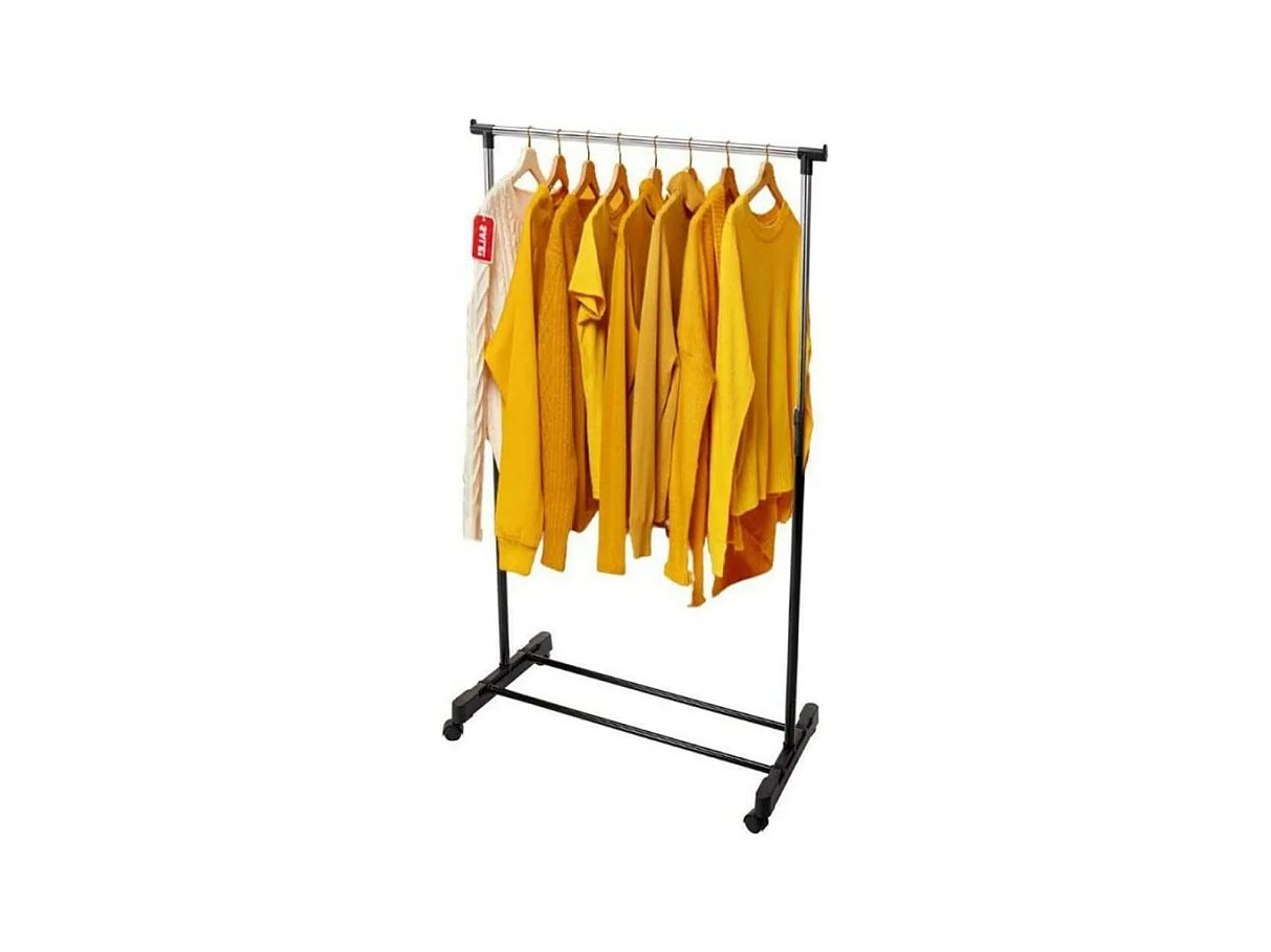 Storage solutions Penderie réglable sur roulettes 80x42x(90 165) cm